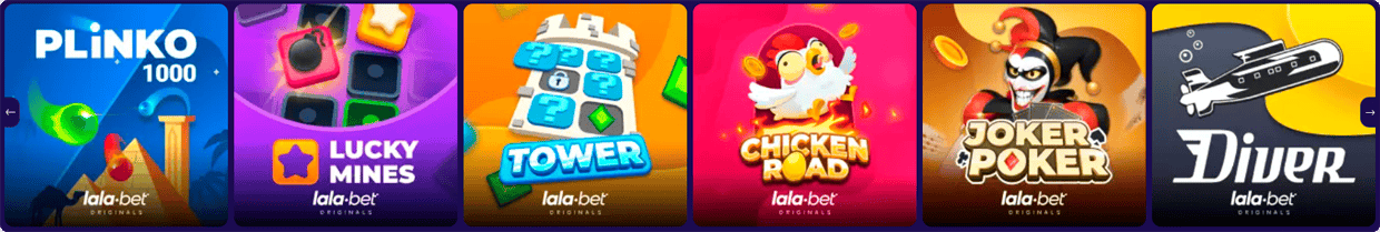 Lalabet casino slot games