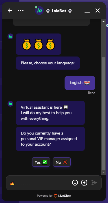 Lalabet Support